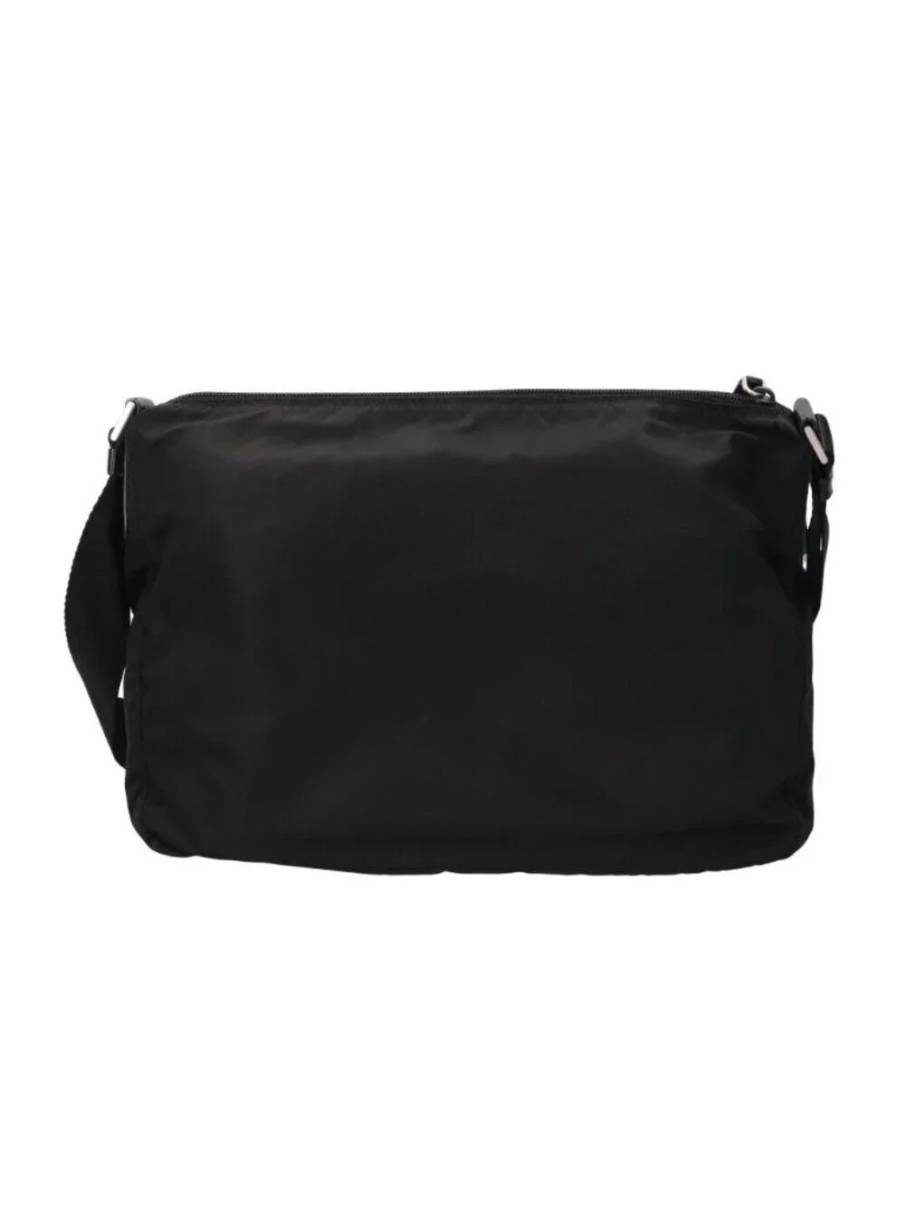Prada Shoulder Bag Nylon Black Ancient
